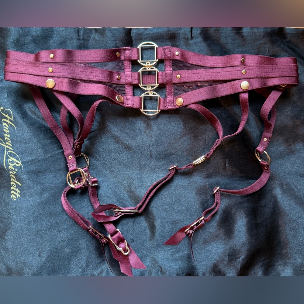 Honey Birdette JOWAL *suspender/garter belt*